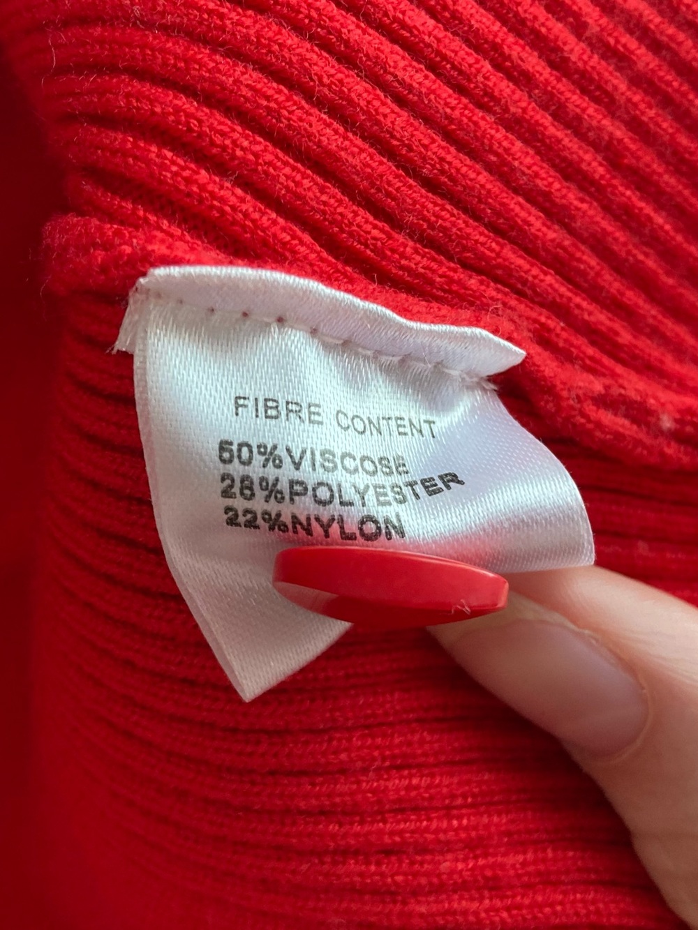 Red cardigan - Picture 6 of 7